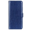 Motorola Moto E20/E30/E40 Wallet Case with Magnetic Closure - Blue