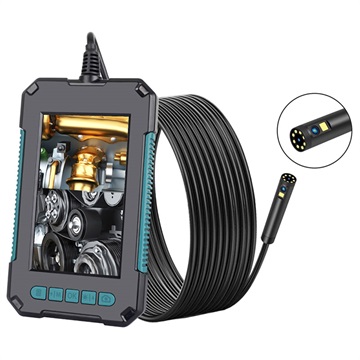 Waterproof Endoscope Camera with Dual Lens and LCD Screen P40 - 2m