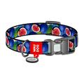 Waudog Nylon Dog Collar with QR Code - Size M - Fig