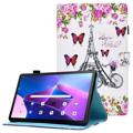 Wonder Series Lenovo Tab M10 Plus Gen 3 Folio Case - Eiffel Tower