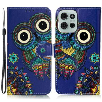 Motorola Moto G75 Wonder Series Wallet Case - Owl