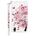 Wonder Series Sony Xperia 5 III Wallet Case - Flowering Tree