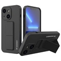 Wozinsky Kickstand iPhone 13 Mini Silicone Case - Black