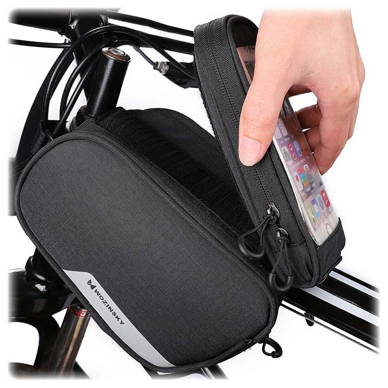 Wozinsky WBB7BK Universal Water Resistant Bicycle Case - 6.5