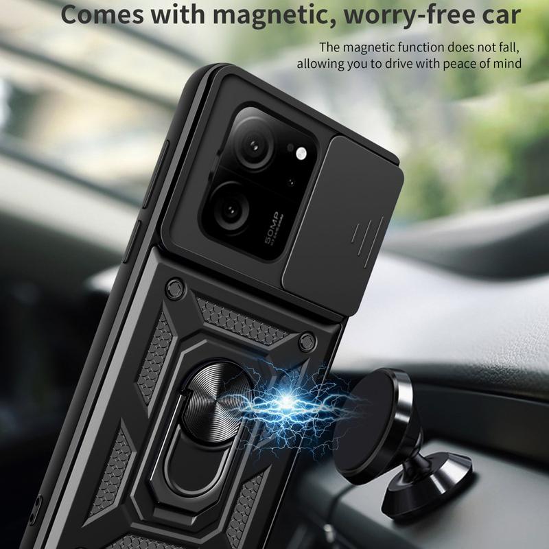 Xiaomi 13T / 13T Pro Ring Resistant Case with Camera Protector