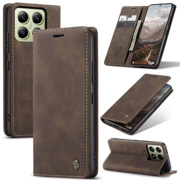 Xiaomi 14T Caseme 013 Series Wallet Case - Coffee