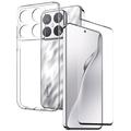 Xiaomi 15 Pro Northjo 2-in-1 Protection Set - 9H - Clear