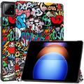 Xiaomi Pad 6S Pro 12.4 Tri-Fold Series Smart Folio Case - Graffiti