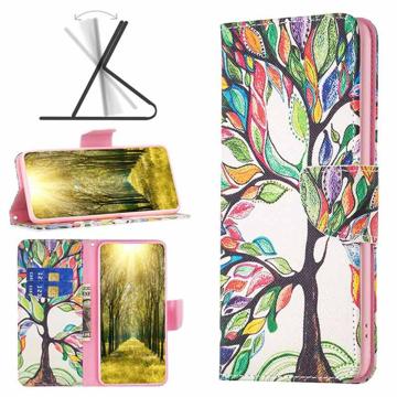 Samsung Galaxy A22 5G, Galaxy F42 5G Wonder Series Wallet Case - Flower