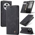 Xiaomi Redmi 14C Caseme 013 Series Wallet Case - Black