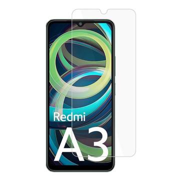 Xiaomi Redmi A3 Tempered Glass Screen Protector - 9H - Case Friendly - Clear