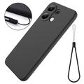 Xiaomi Redmi Note 13 4G Liquid Silicone Case - Black