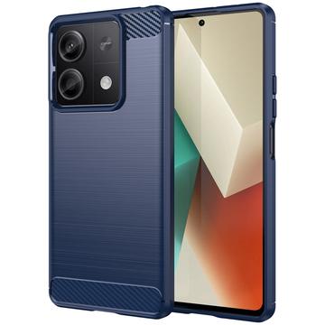 Xiaomi Redmi Note 13 Brushed TPU Case - Carbon Fiber