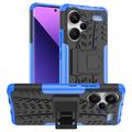 Xiaomi Redmi Note 13 Pro+ Anti-Slip Hybrid Case with Kickstand - Blue / Black