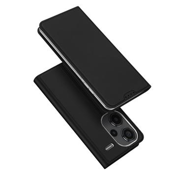 Xiaomi Redmi Note 13 Pro+ Dux Ducis Skin Pro Flip Case - Black