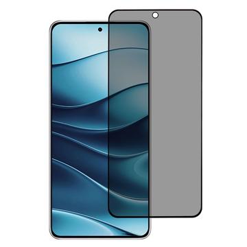 Xiaomi Redmi Note 14 Privacy Full Cover Tempered Glass Screen Protector - 9H - Black Edge