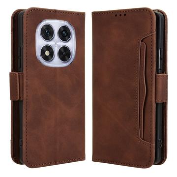 Xiaomi Redmi Note 14 Pro 5G/14 Pro+ 5G/Poco X7 Cardholder Wallet Case - Brown