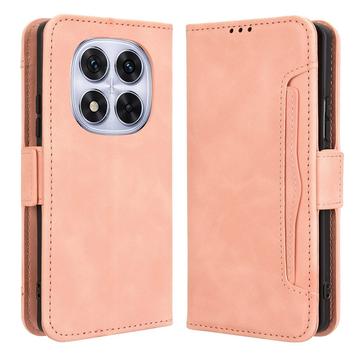 Xiaomi Redmi Note 14 Pro 5G/14 Pro+ 5G/Poco X7 Cardholder Wallet Case - Pink