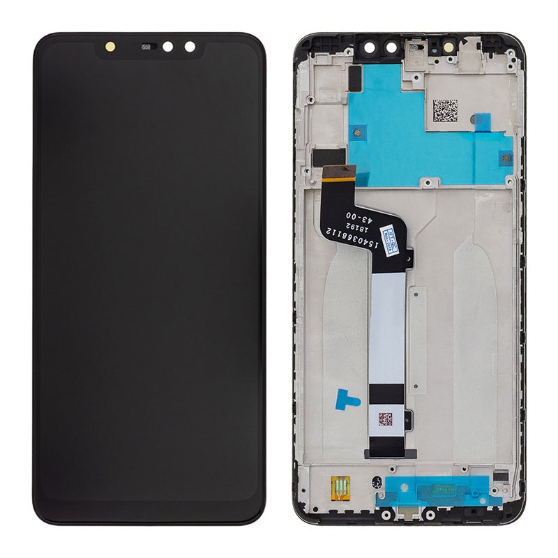 Xiaomi Redmi Note 6 Pro Front Cover Lcd Display Black