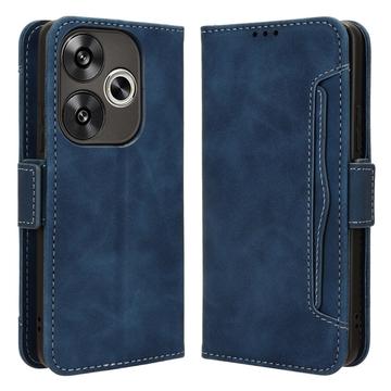 Xiaomi Redmi Turbo 3/Poco F6 Cardholder Series Wallet Case - Blue