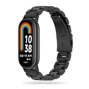 Xiaomi Smart Band 8/9 NFC Tech-Protect Stainless Steel Strap - Black