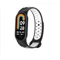 Xiaomi Smart Band 8/9 Beline Design Silicone Strap - Black / White