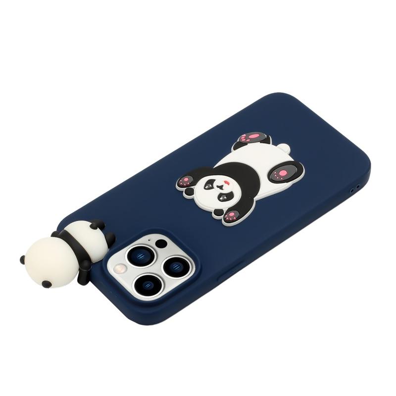 3d Cartoon Iphone 14 Pro Max Tpu Case Panda 6132