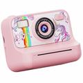 Z12 Mini Instant Camera for Kids with 32GB Memory Card - Pink