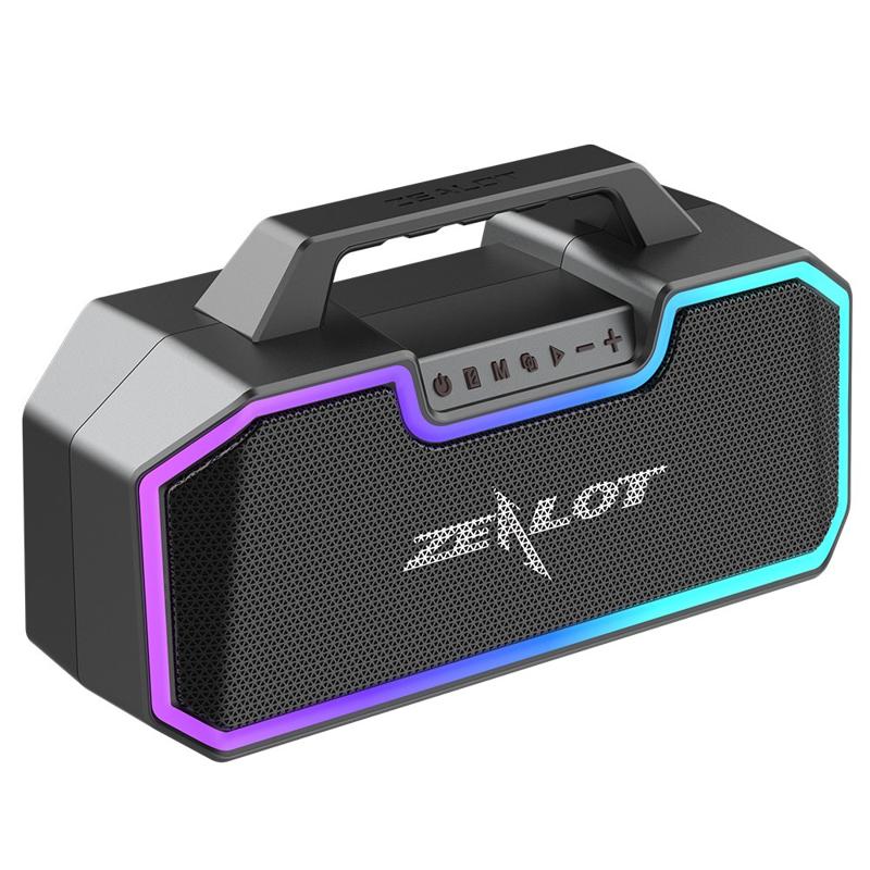 Zealot S57 Portable Bluetooth Speaker with Colorful Light