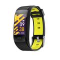 Zero Waterproof Fitness Tracker w. Blood Pressure Monitor - Yellow / Black