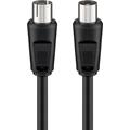 Goobay Antenna Cable - 1.5m - Black