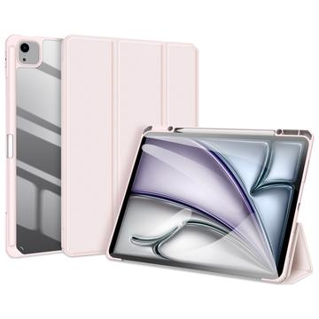 iPad Air 13 (2024) Dux Ducis Toby Tri-Fold Smart Folio Case - Light Pink