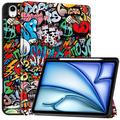 iPad Air 13 (2025) Tri-Fold Series Smart Folio Case - Graffiti