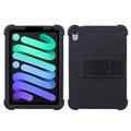 iPad Mini 2021/2024 Silicone Case with Kickstand - Black