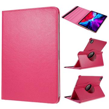 iPad Pro 13 (2024) 360 Rotary Folio Case - Hot Pink