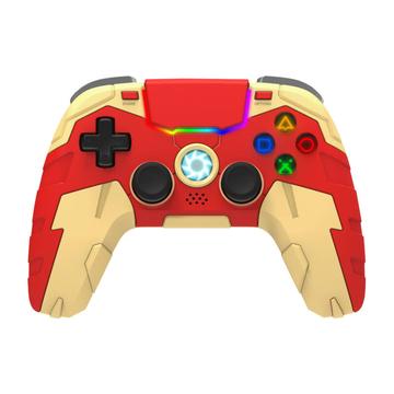 iPega PG-P4020A Wireless Controller/GamePad - PC/PS4/PS3/iOS - Red / Beige