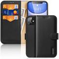 iPhone 11 Dux Ducis Hivo Wallet Leather Case - Black