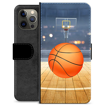 iPhone 12 Pro Max Premium Wallet Case - Basketball