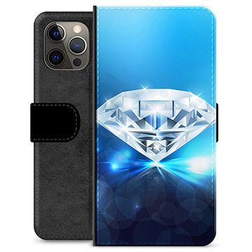 iPhone 12 Pro Max Premium Wallet Case - Diamond