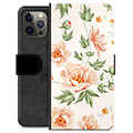 iPhone 12 Pro Max Premium Wallet Case - Floral