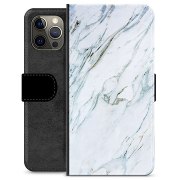 iPhone 12 Pro Max Premium Wallet Case - Marble