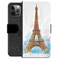 iPhone 12 Pro Max Premium Wallet Case - Paris