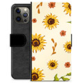 iPhone 12 Pro Max Premium Wallet Case - Sunflower