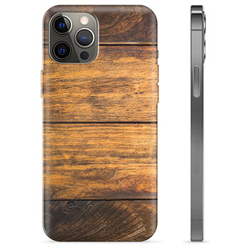 iPhone 12 Pro Max TPU Case - Wood