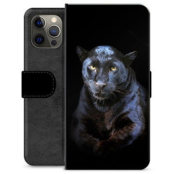 iPhone 12 Pro Max Premium Wallet Case - Black Panther