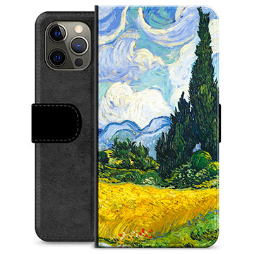 iPhone 12 Pro Max Premium Wallet Case - Cypress Trees