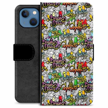 iPhone 13 Premium Wallet Case - Graffiti