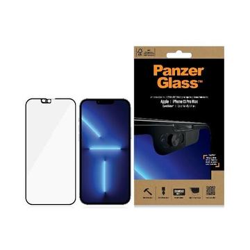 iPhone 13 Pro Max PanzerGlass Case Friendly CamSlider Screen Protector - 9H - Black Edge