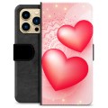 iPhone 13 Pro Max Premium Wallet Case - Love