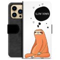 iPhone 13 Pro Max Premium Wallet Case - Slow Down